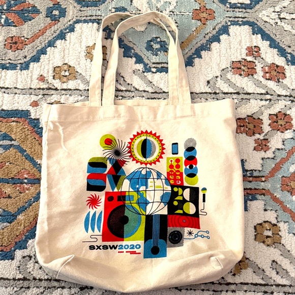 SXSW 2020 Canvas Tote Bag - Picture 1 of 5